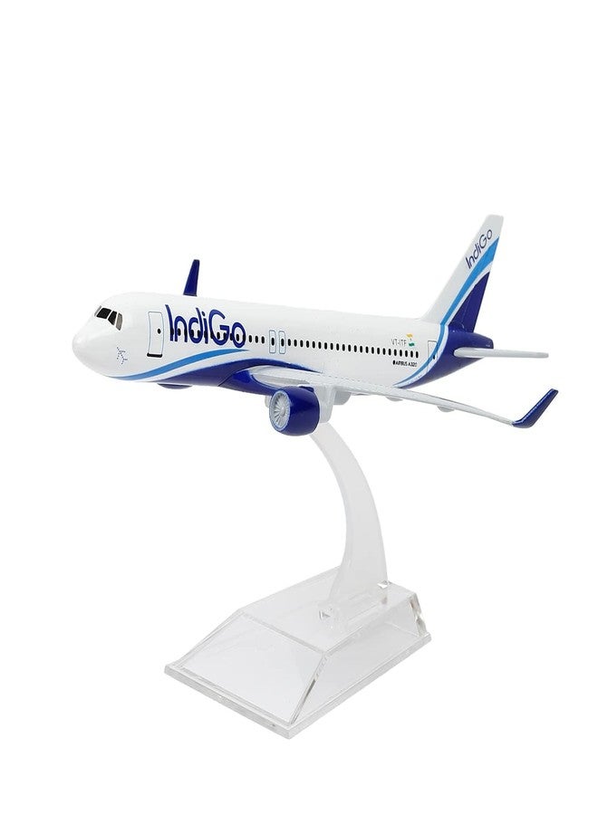 HOUSE HATCH Diecast Aeroplane Scale Model, Aircraft Model Airline, Metal Aircraft Display Only for Display Size -16 Cm Multicolor (Indigo) - Image 5